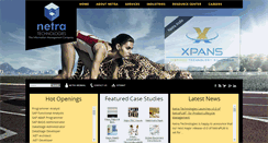 Desktop Screenshot of netratechnologies.com